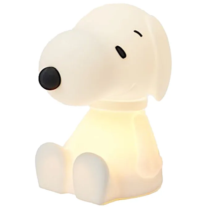 Mr Maria Veilleuse Lampe Snoopy First Light - Blanc