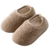 Mrs. Ertha Chaussons Moumoute Taupe - 21/22