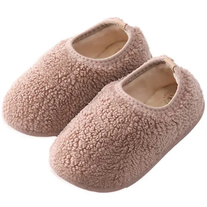 Mrs. Ertha Chaussons Moumoute Corail - 19/20
