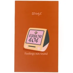 Mr Wonderful Bloc-notes - Error 404