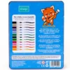Mr Wonderful Boite de 12 Crayons de Couleur Infinis