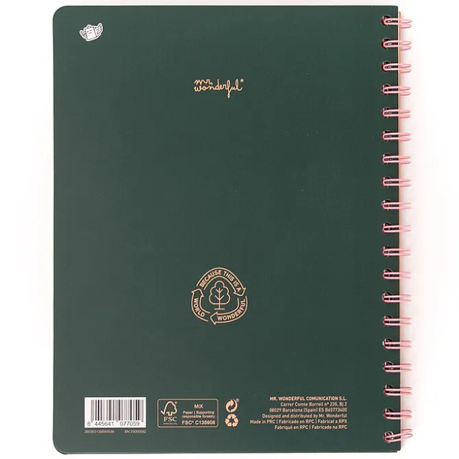 Mr Wonderful Carnet A5 - Mixtape in Progress
