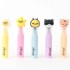 Mr Wonderful Coffret de 5 Surligneurs avec Trousse - Live In Color
