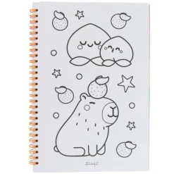 Mr Wonderful Livre de Coloriage et Autocollants - It's Time To Have Fun