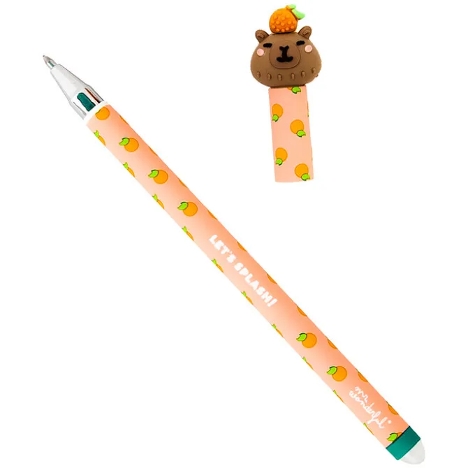 Mr Wonderful Stylo Effaçable Bo-Bo - Capybara Let's Splash