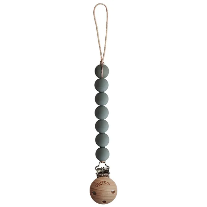 mushie Attache Tétine Halo - Dried Thym