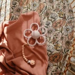 mushie Attache Tétine Hera - Powder Pink