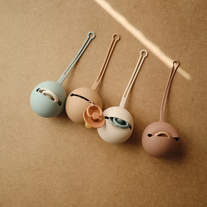 mushie Boîte de Rangement Tétines - Shifting Sand