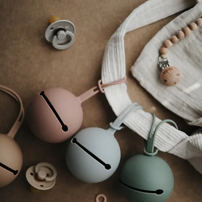 mushie Boîte de Rangement Tétines - Blush