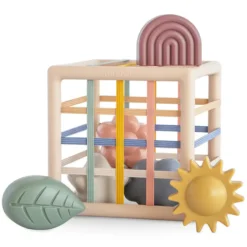 mushie Boîte à Formes avec Elastiques