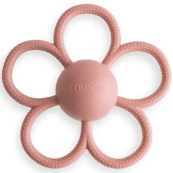 mushie Hochet Anneau de Dentition Daisy - Blush
