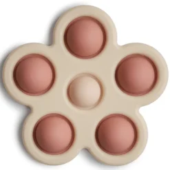 mushie Jouet à Presser Fleur - Blush