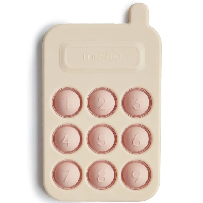mushie Jouet à Presser Téléphone - Blush