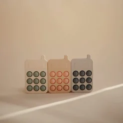 mushie Jouet à Presser Téléphone - Blush