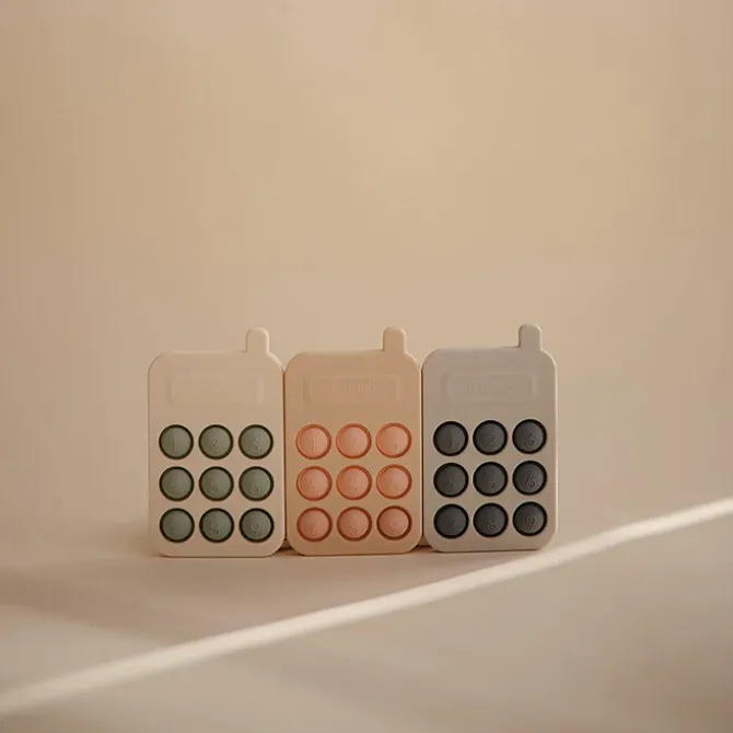 mushie Jouet à Presser Téléphone - Blush