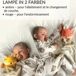 myHummy Doudou Veilleuse Bouillotte Sèche Renard
