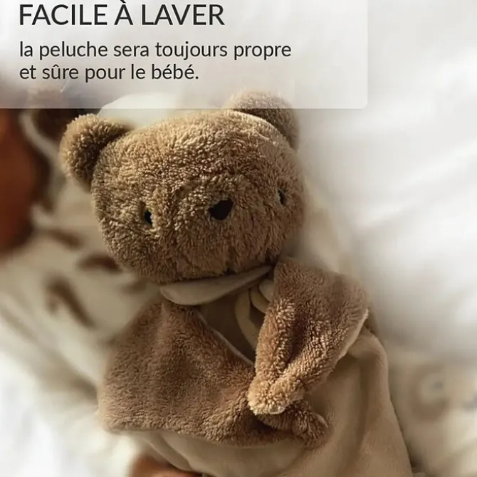 myHummy Doudou Veilleuse Bouillotte Sèche Ourson