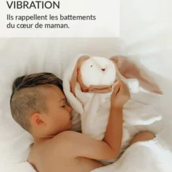myHummy Doudou Veilleuse Bouillotte Sèche Lapin