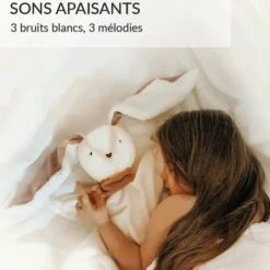 myHummy Doudou Veilleuse Bouillotte Sèche Lapin