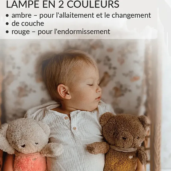 myHummy Peluche Veilleuse Bouillotte Sèche Ourson - Marron