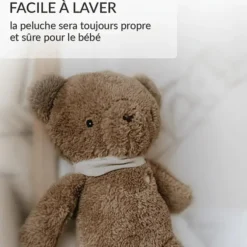 myHummy Peluche Veilleuse Bouillotte Sèche Ourson - Marron