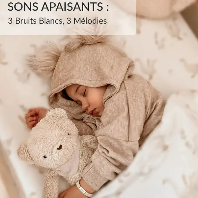 myHummy Peluche Veilleuse Bouillotte Sèche Ourson - Beige