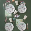 My Little Day Lot de 8 Assiettes en Papier - Cheval