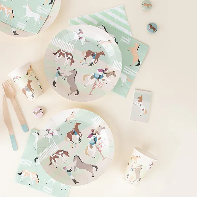 My Little Day Lot de 20 Serviettes en Papier - Cheval