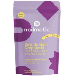 Nailmatic Sels de Bain Crépitants Violet - 60 g
