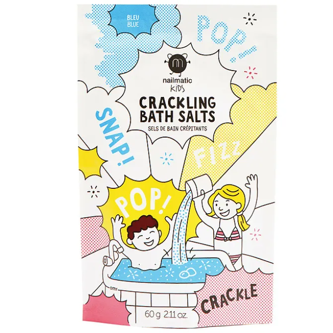 Nailmatic Sels de Bain Crépitants Bleu - 60 g