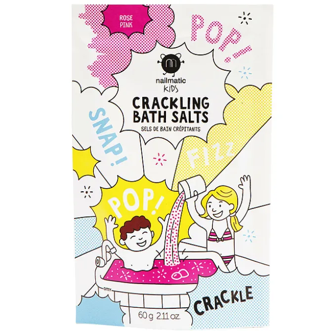 Nailmatic Sels de Bain Crépitants Rose - 60 g