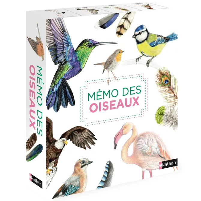 Nathan Editions Mémo des Oiseaux