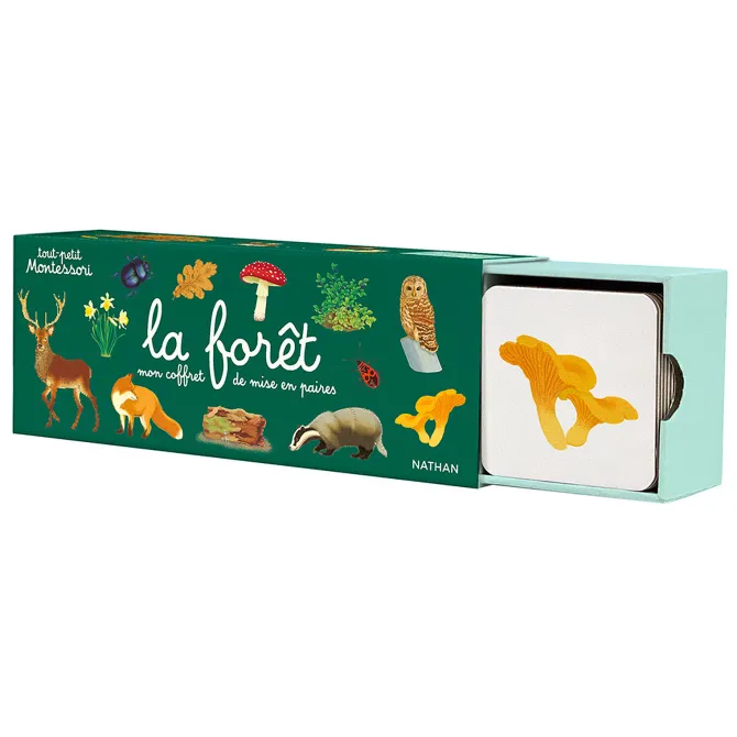 Nathan Editions Mon Coffret de Mise en Paires - La Forêt