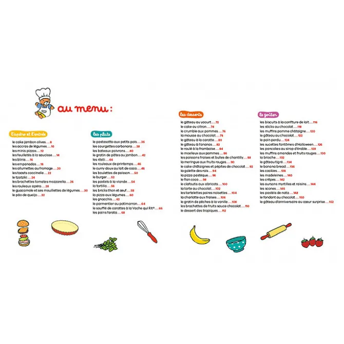 Nathan Editions T'choupi Mon Grand Livre de Cuisine
