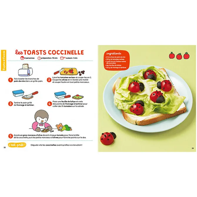 Nathan Editions T'choupi Mon Grand Livre de Cuisine