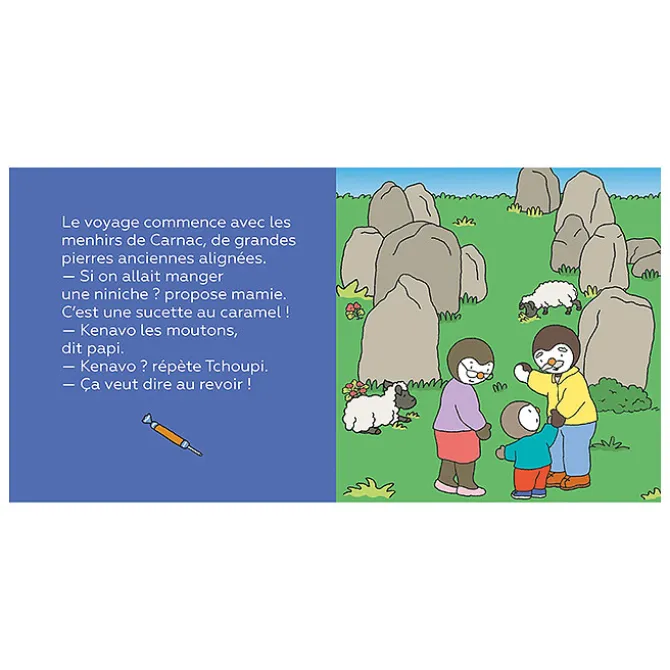 Nathan Editions T'choupi Visite la Bretagne