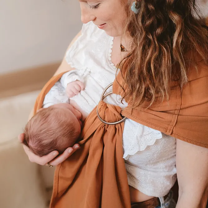 Neobulle Echarpe My Sling Jersey - Cannelle