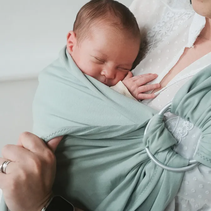 Neobulle Echarpe My Sling Jersey - Tilleul