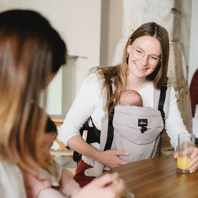Neobulle Porte-bébé Neo Préformé V3 - Plume