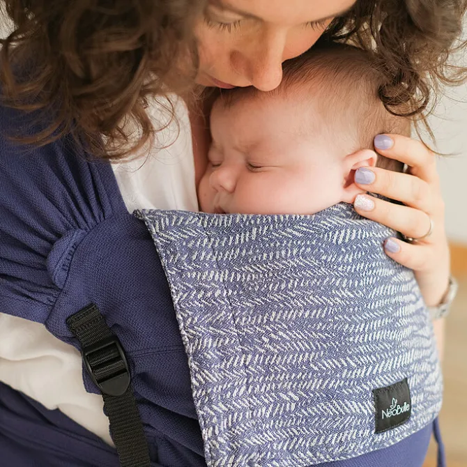 Neobulle Porte-bébé P'tit Evo - Indigo