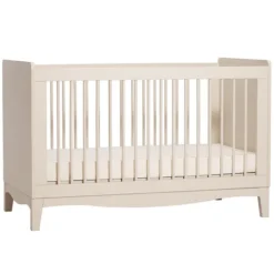 Nina Bien Lit Bébé Evolutif Lille Beige Cachemire - 140 x 70 cm