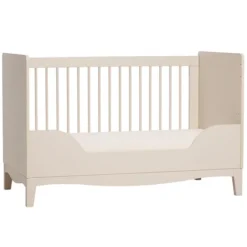 Nina Bien Lit Bébé Evolutif Lille Beige Cachemire - 140 x 70 cm