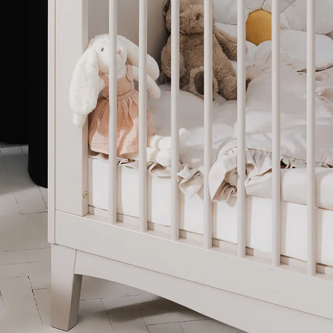 Nina Bien Lit Bébé Evolutif Lille Beige Cachemire - 140 x 70 cm
