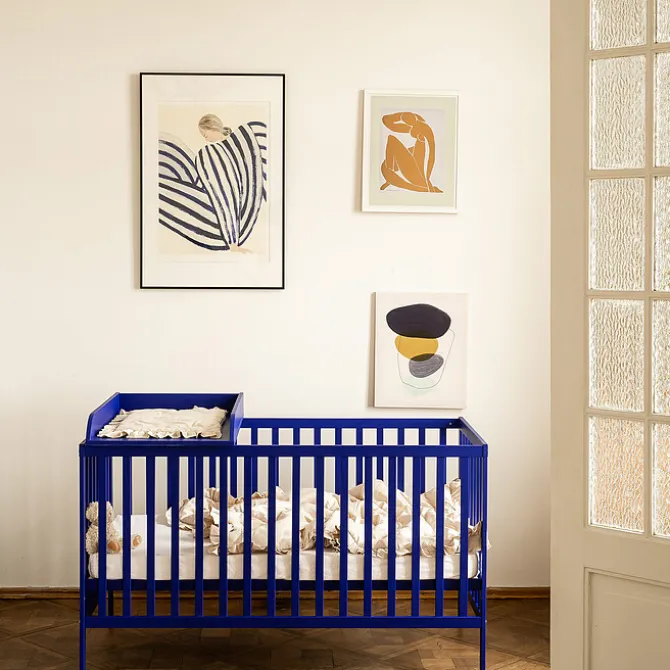 Nina Bien Lit Bébé Evolutif One Of Crib Deep Ocean - 140 x 70 cm
