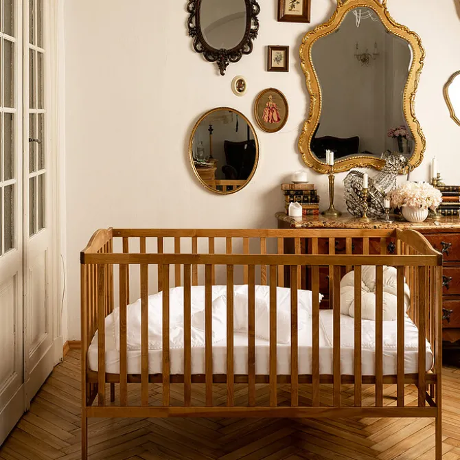 Nina Bien Lit Bébé Evolutif World of One Abuelo Chêne - 140 x 70 cm