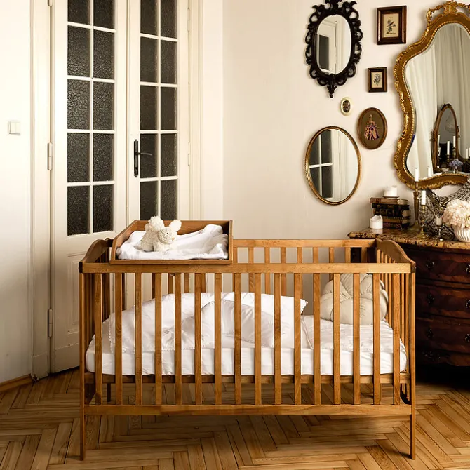 Nina Bien Lit Bébé Evolutif World of One Abuelo Chêne - 140 x 70 cm
