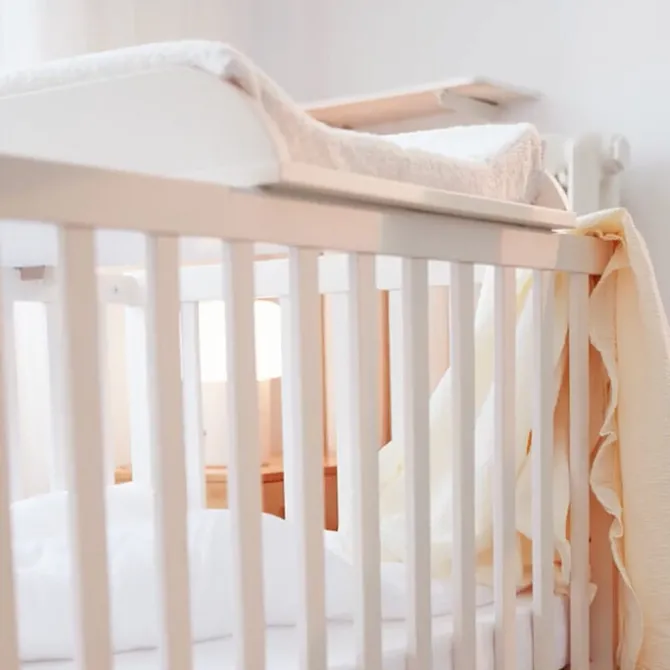Nina Bien Plan à Langer World One of Changing Table - Coral Sand