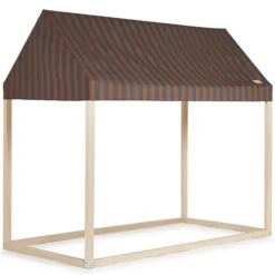 Nobodinoz Cabane Majesctic - Blue Brown Stripes