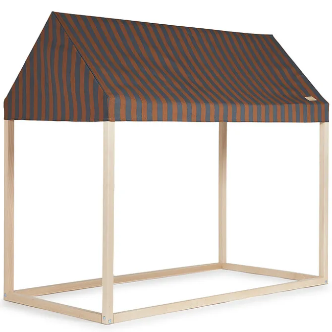 Nobodinoz Cabane Majesctic - Blue Brown Stripes