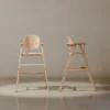 Nobodinoz Chaise Haute Growing Green - Hêtre